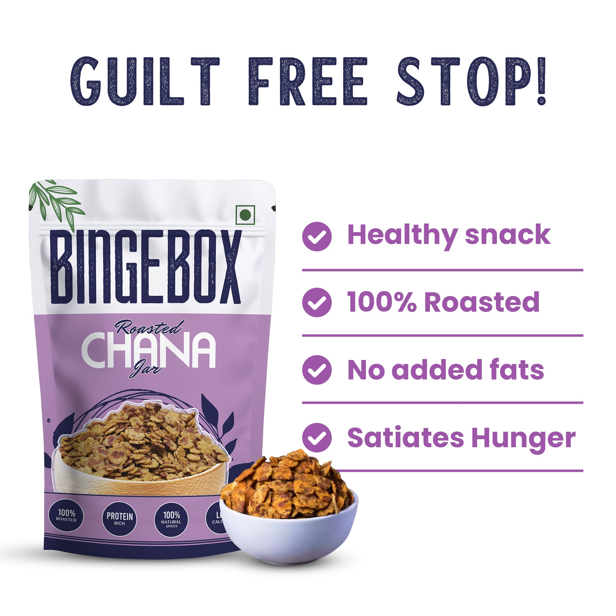 Roasted Chana Jor – A Crunchy Delight with a Zesty Twist