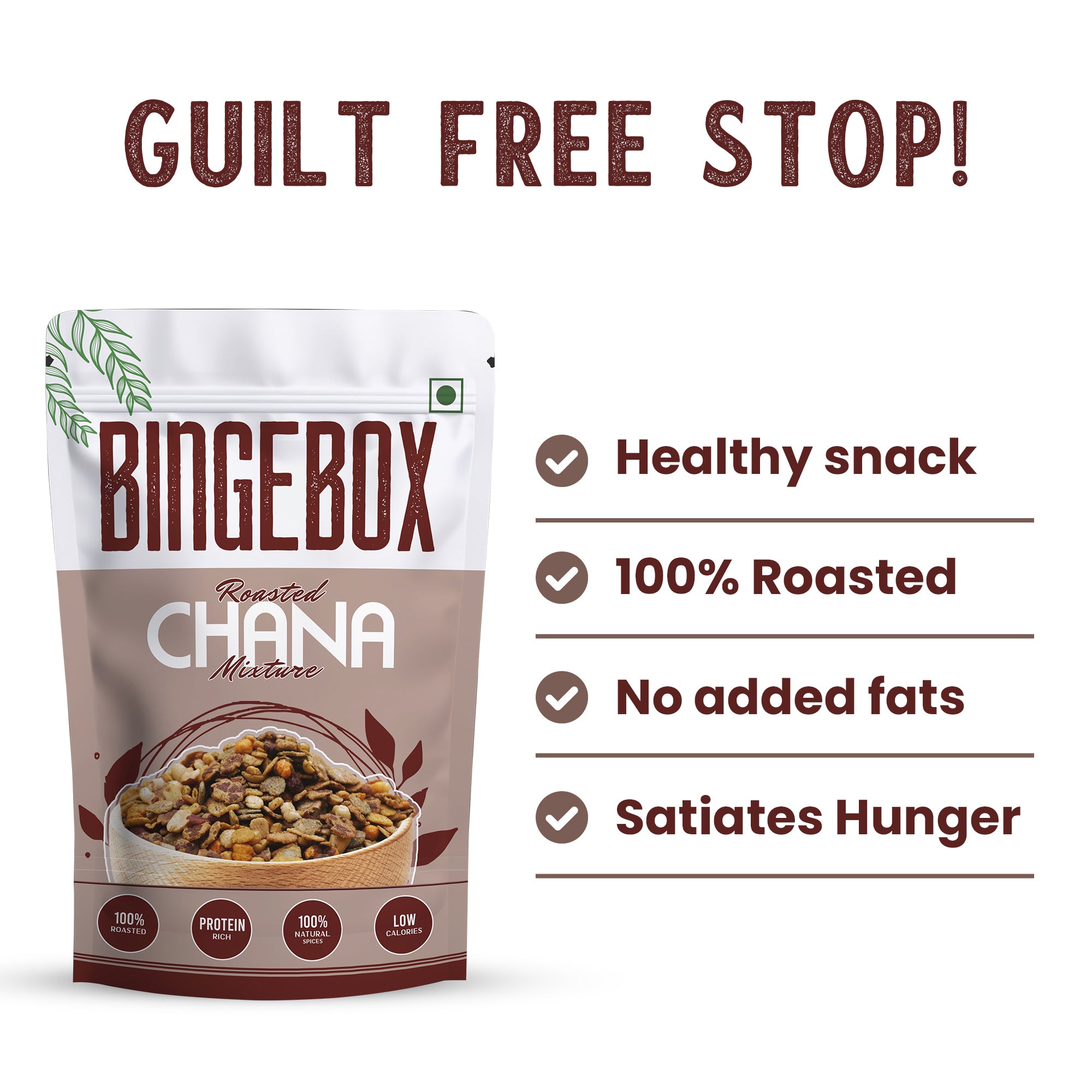 Roasted Chana Mixture – Symphony of Crunch